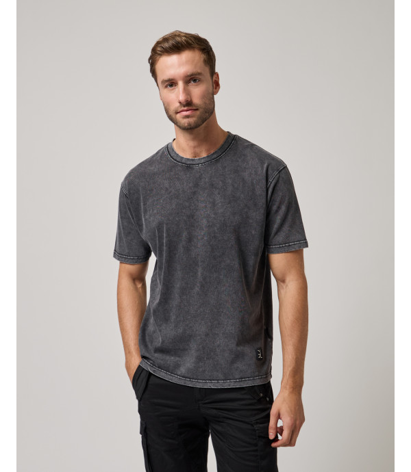 Regular fit cotton crew neck t-shirt