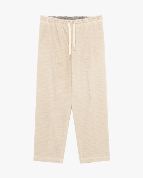 Relaxed fit trousers with drawstring Gianni Lupo