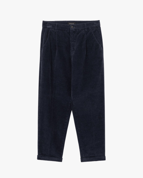 Pleated trousers in corduroy Gianni Lupo