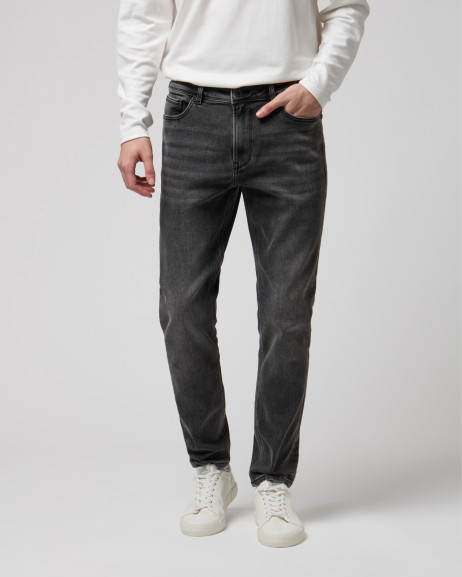 Jeans BRUCE regular fit neri Gianni Lupo
