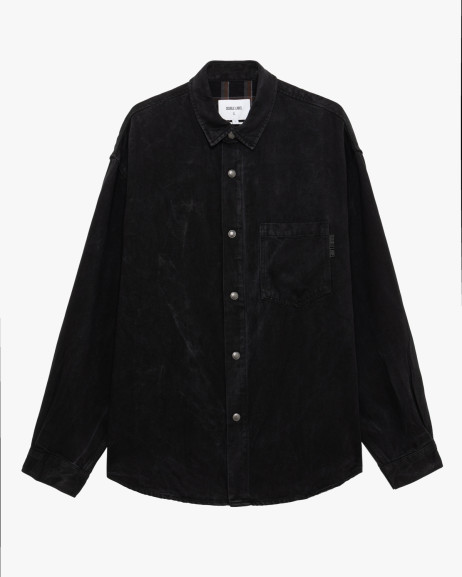 Camicia overshirt in denim Gianni Lupo