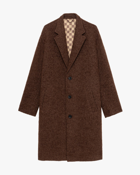 Cappotto monopetto oversize Gianni Lupo