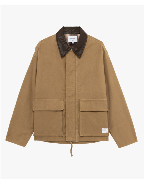 Giacca workwear con colletto a contrasto Gianni Lupo