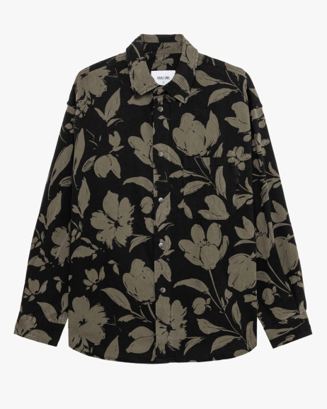 Overshirt floreale Gianni Lupo