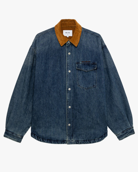 Overshirt in denim Gianni Lupo
