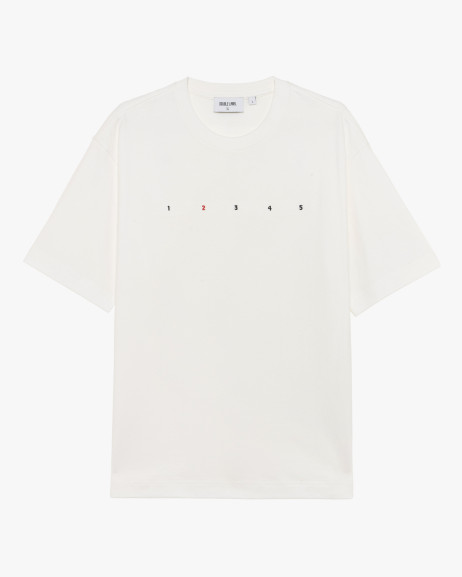 T-shirt con ricamo Gianni Lupo