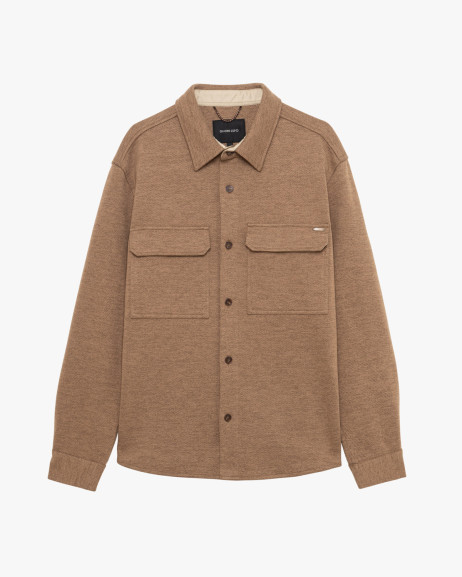 Overshirt testurizzata Gianni Lupo