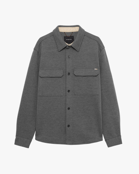 Overshirt testurizzata Gianni Lupo