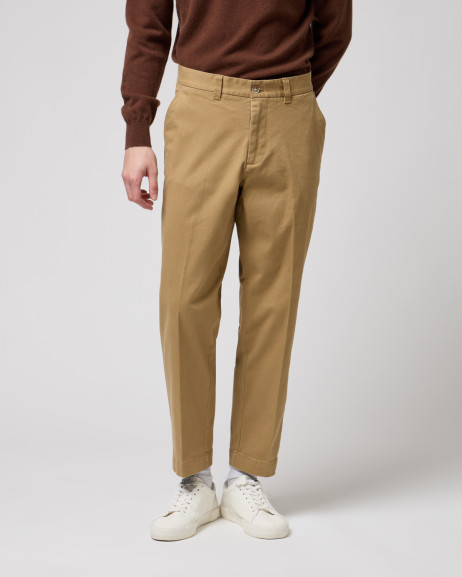 Chinos taglio dritto in cotone Gianni Lupo
