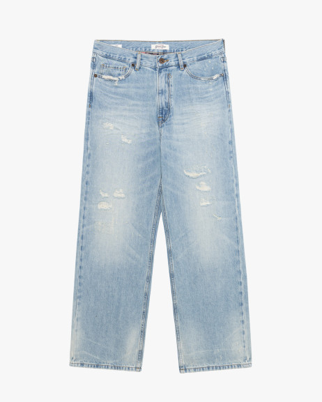 Jeans WIDE fit con strappi Gianni Lupo