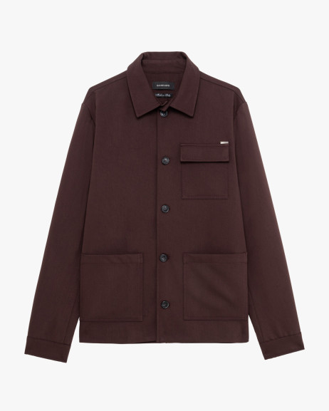 Overshirt Made in Italy con tasche applicate Gianni Lupo