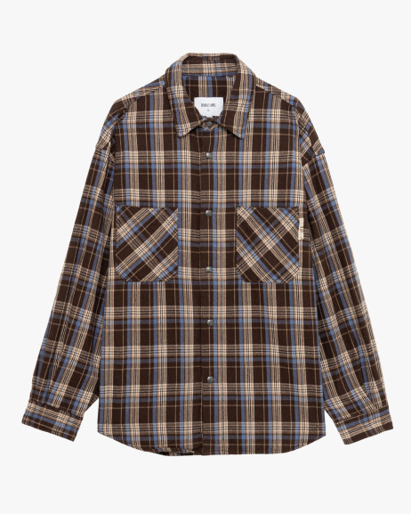 Camicia overshirt a quadri Gianni Lupo