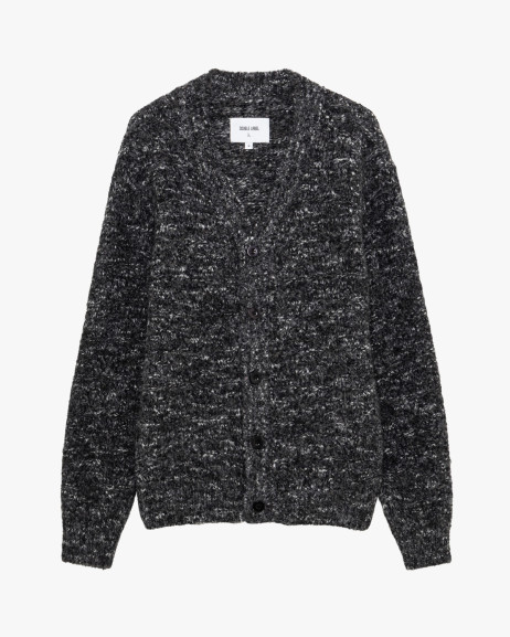 Cardigan in maglia boucl Gianni Lupo